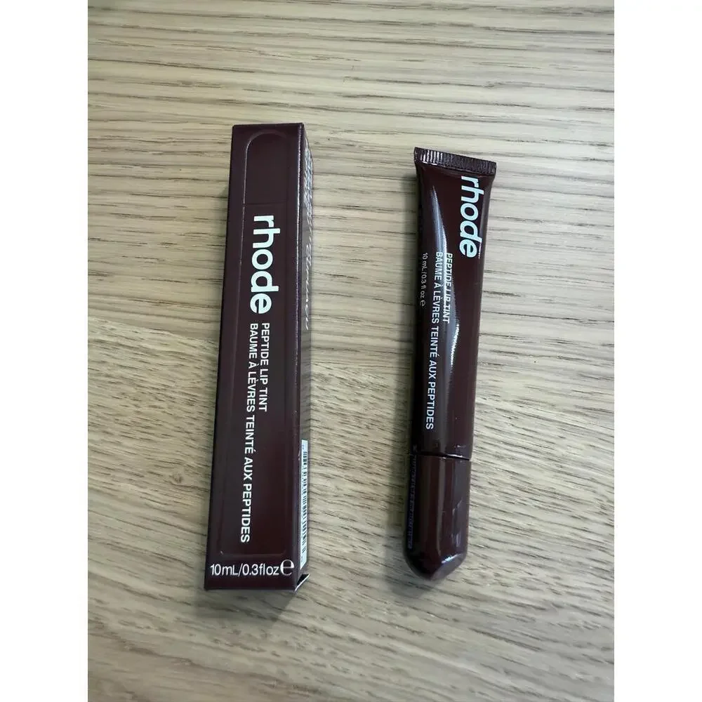NIB Rhode Peptide Lip Tint Nourishing Glaze Espresso